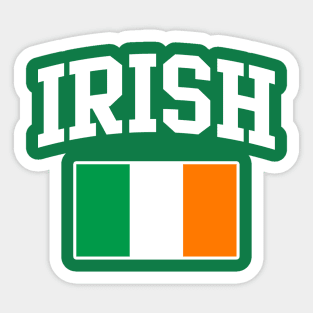 Irish Flag Ireland St Patricks Day Sticker